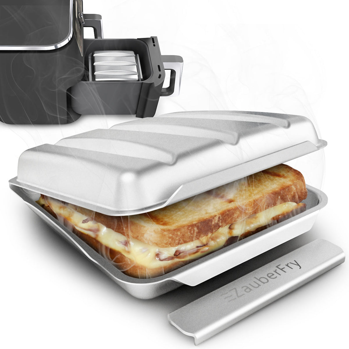 ZauberFry | Sandwichmaker für Airfryer