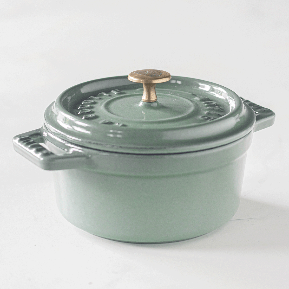 Special Edition: Mini Cocotte by food with love | rund Ø 10 cm in Eukalyptus