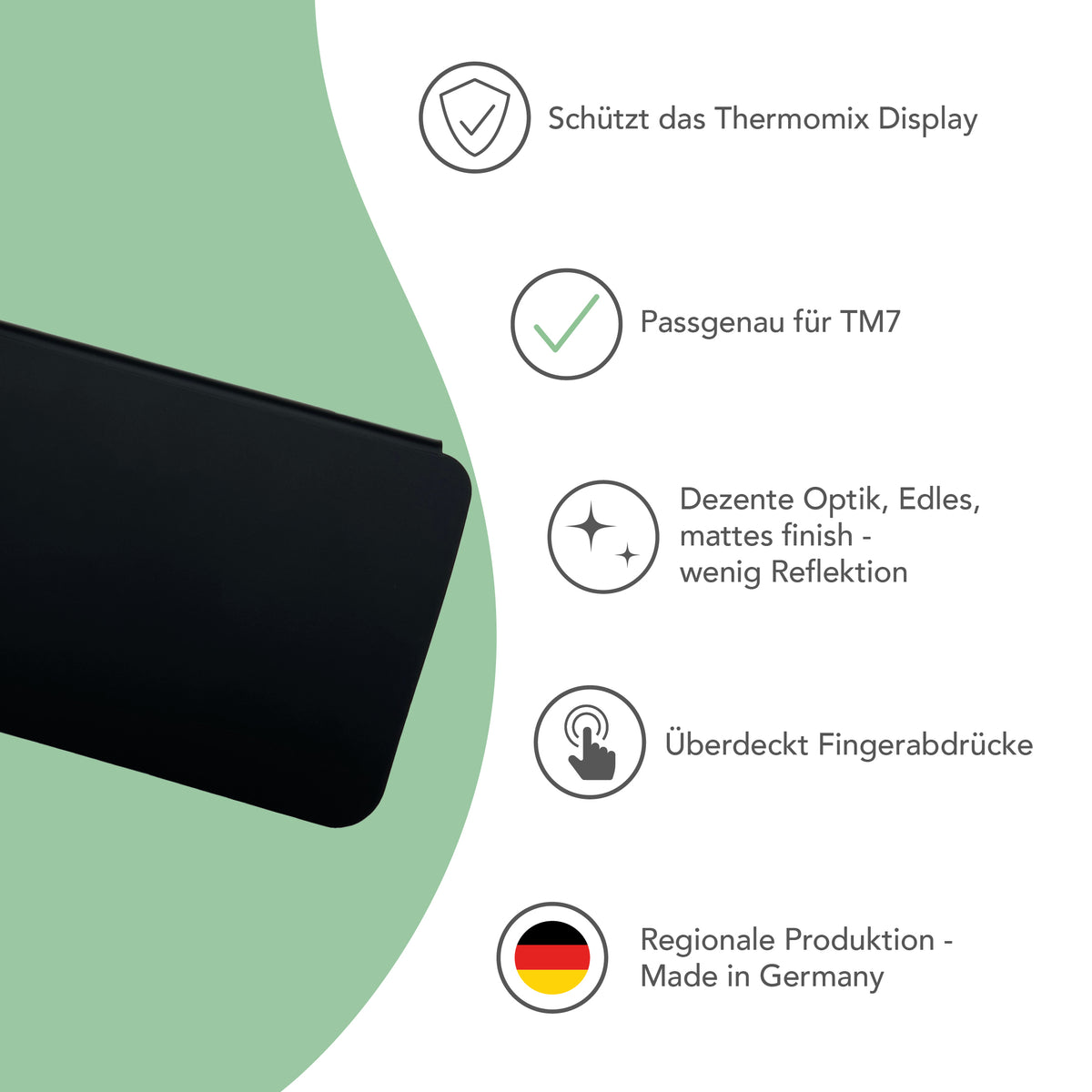 WunderScreen | Displayabdeckung für Thermomix TM7
