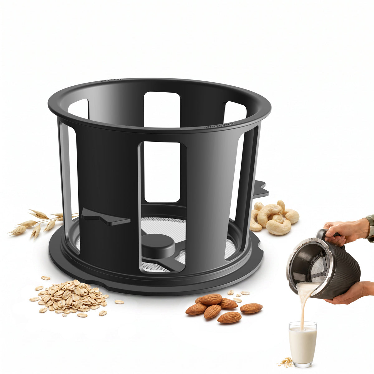 Plantimizer® | Pflanzenmilch-Filter für Thermomix TM7, TM6, TM5