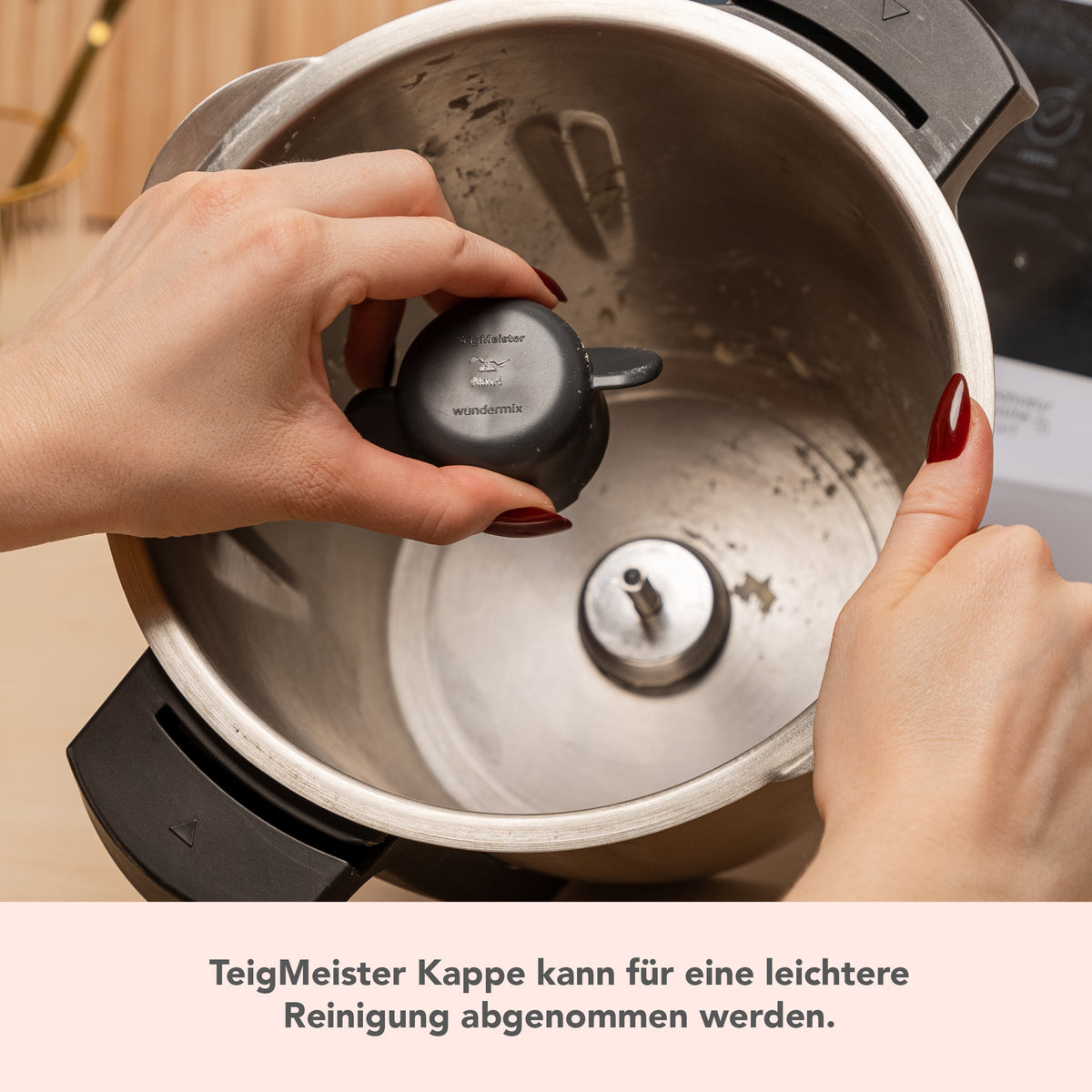 TeigMeister | Kneteinsatz für Monsieur Cuisine Connect, Trend, Smart & Compact