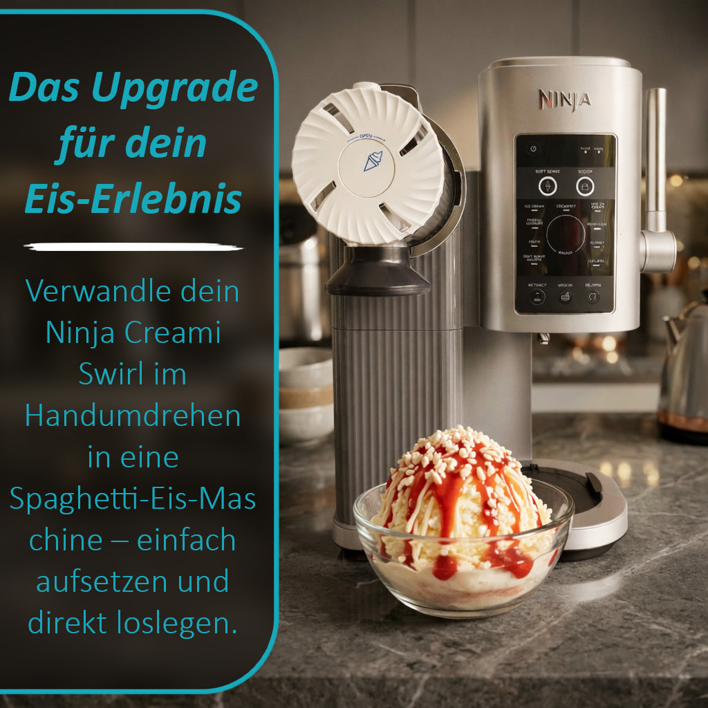 Swirlyzer | Spaghetti-Eis-Aufsatz für Ninja Creami Swirl
