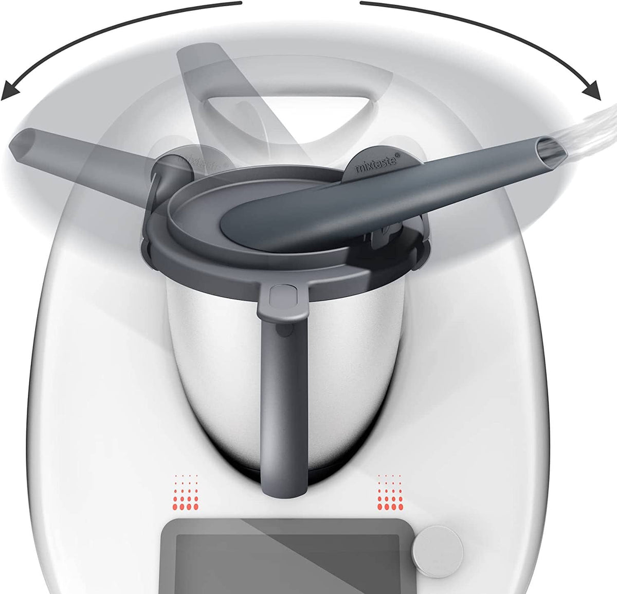 mixtaste® | Dampfumleiter-Kamin für Thermomix