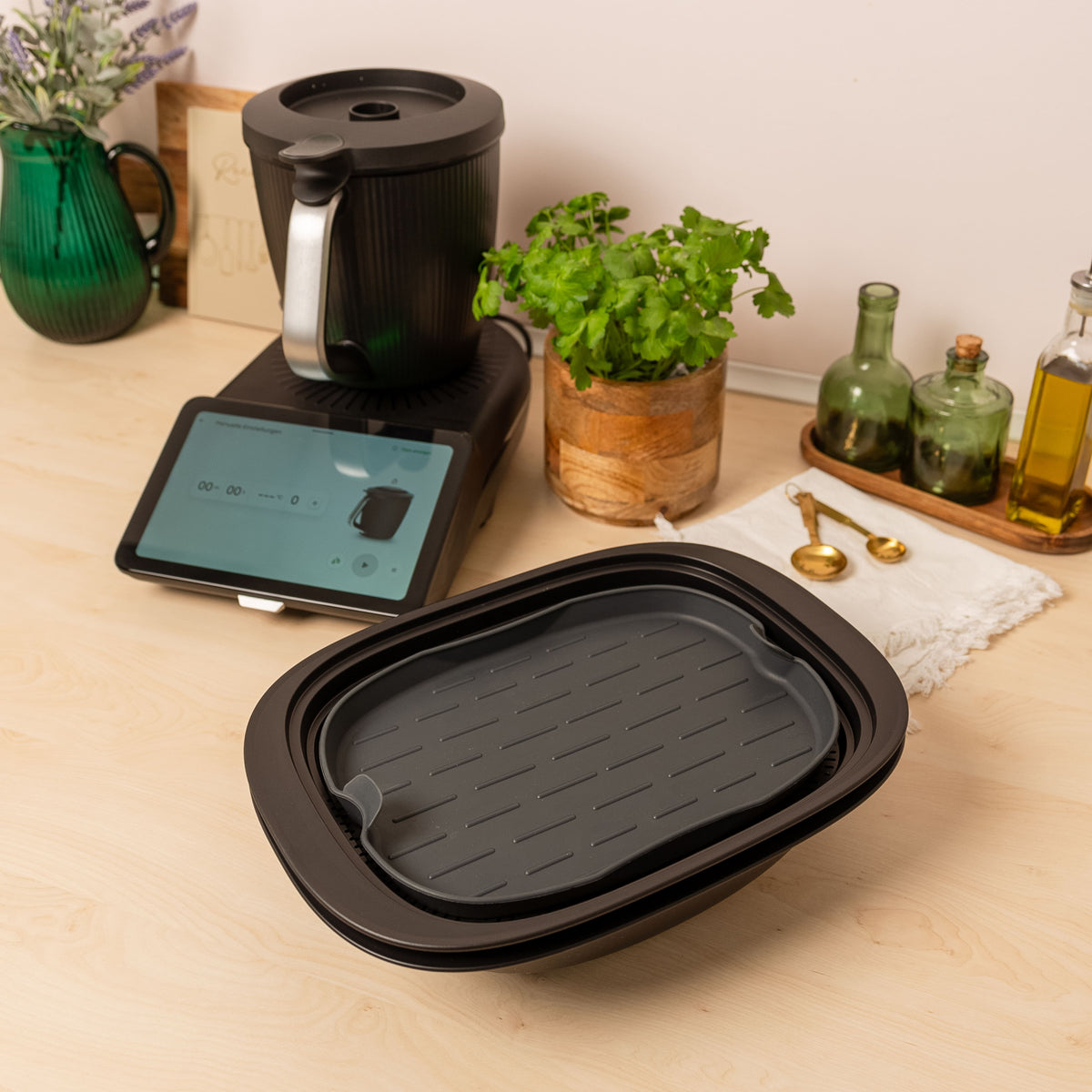 FlexiSteam Dampfgar-Silikonform für Monsieur Cuisine