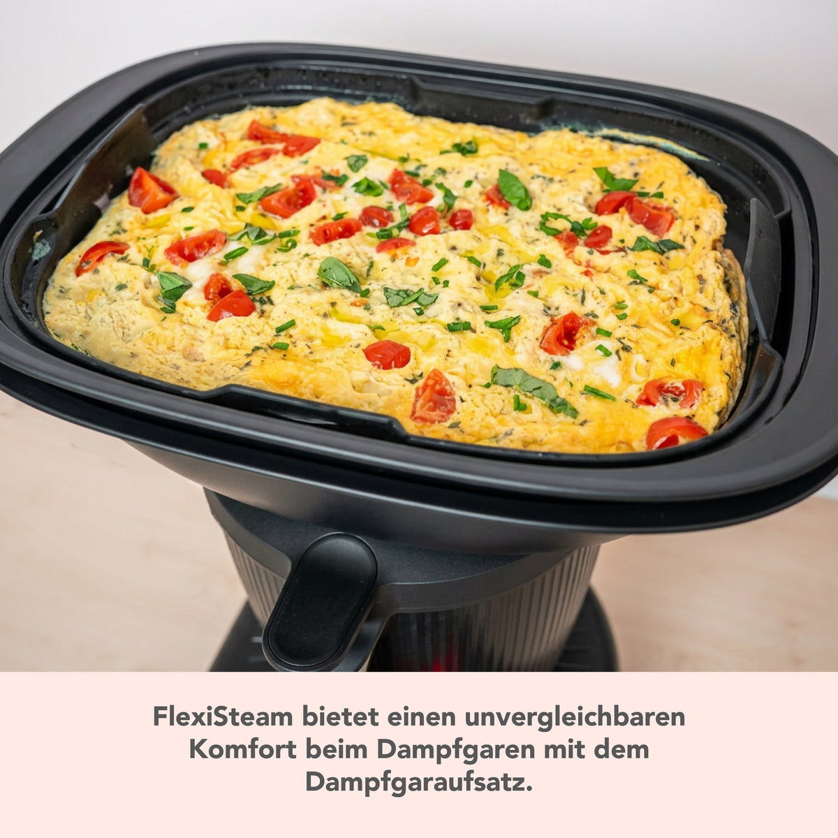 FlexiSteam® | Silikon-Auflaufform passend für den Varoma | Thermomix TM7