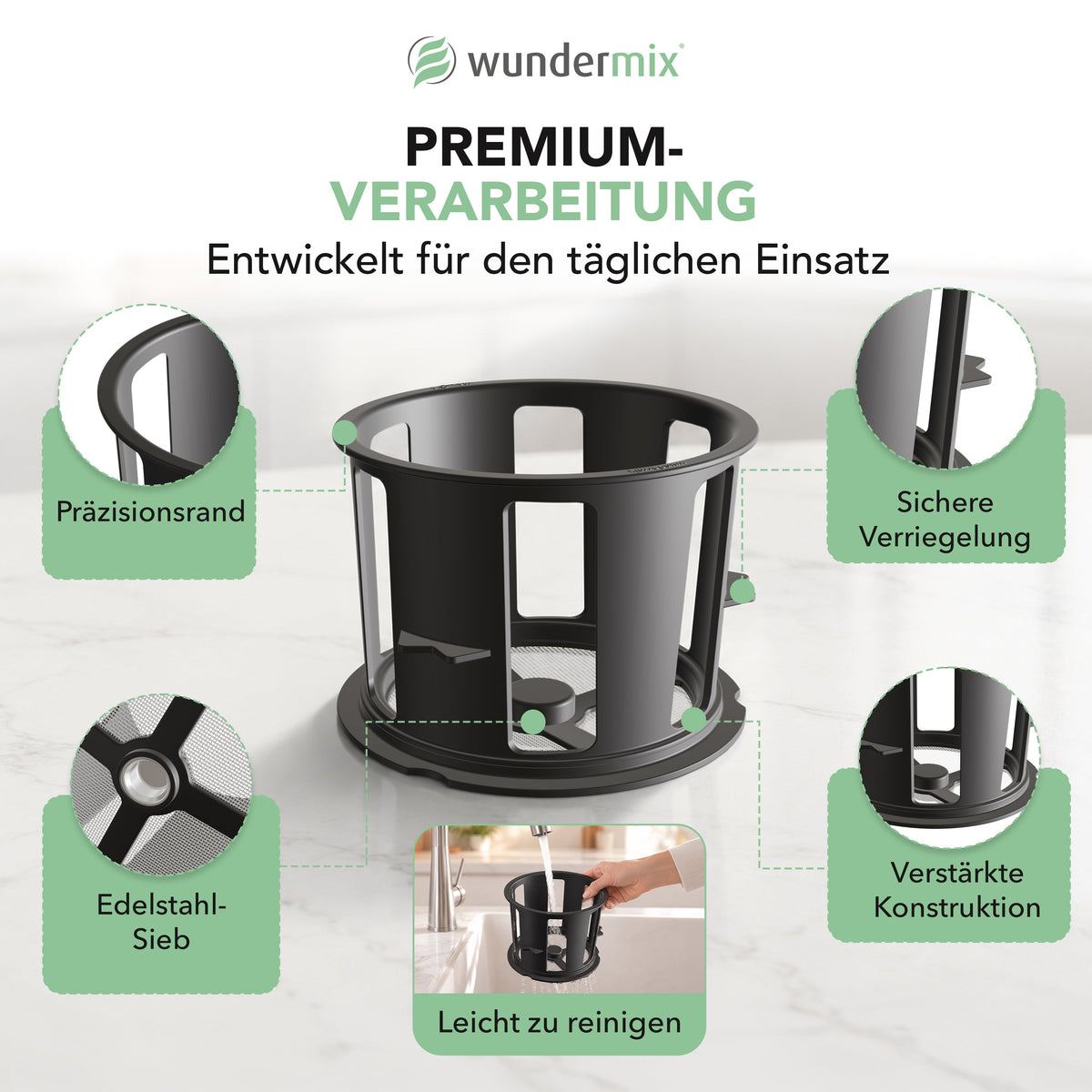 Plantimizer® | Pflanzenmilch-Filter für Thermomix TM7, TM6, TM5