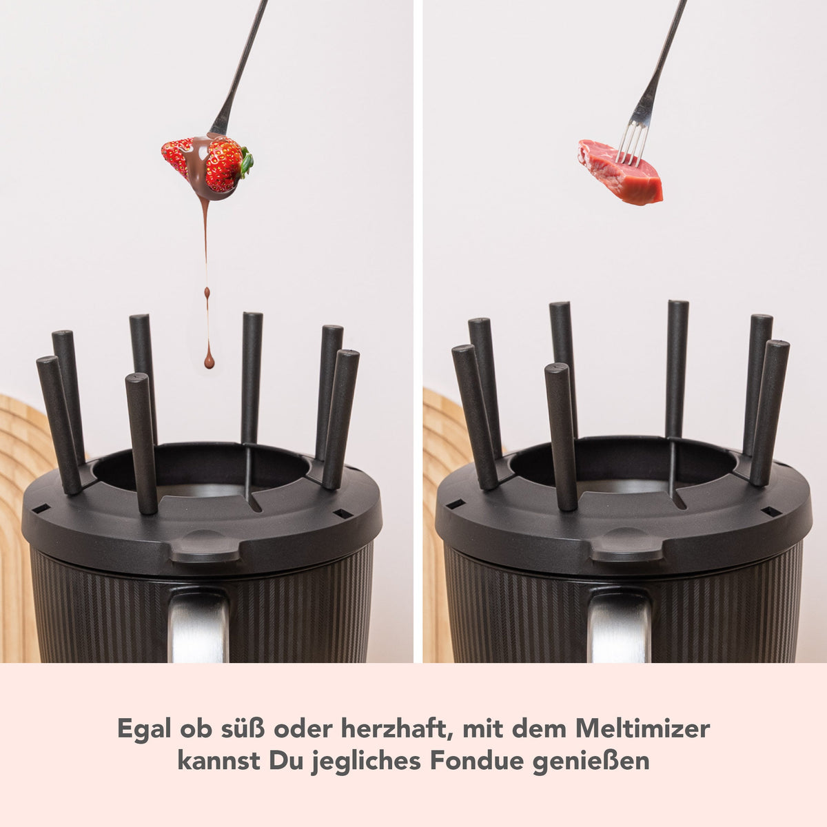 Meltimizer | Fondue-Deckel passend für Thermomix TM7