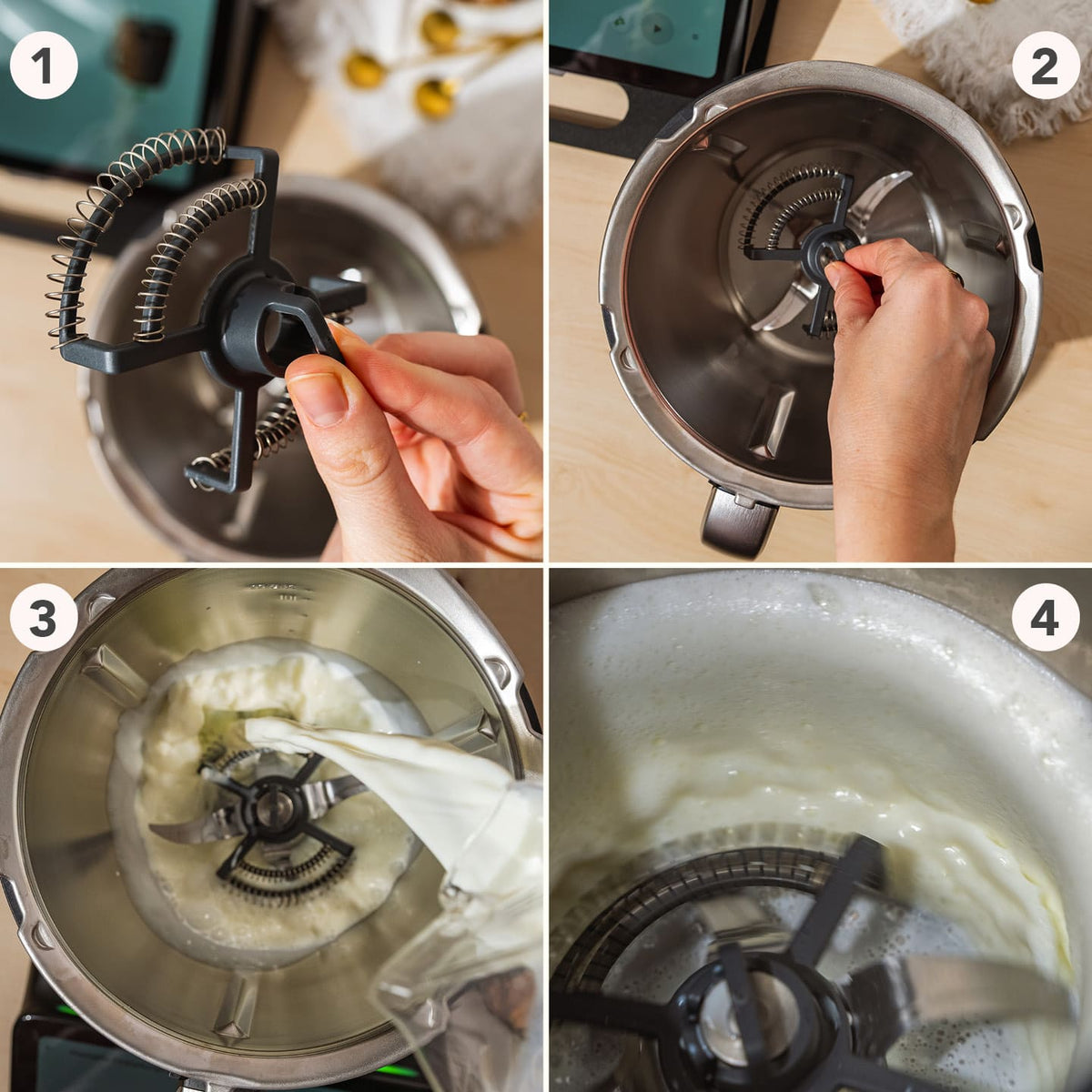 Milkimizer® | Milchschäumer für Thermomix TM7, TM6, TM5, TM31
