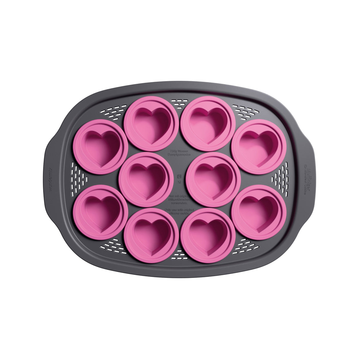Muffinizer® | inkl. 10 Förmchen für Monsieur Cuisine Smart, Trend, Connect