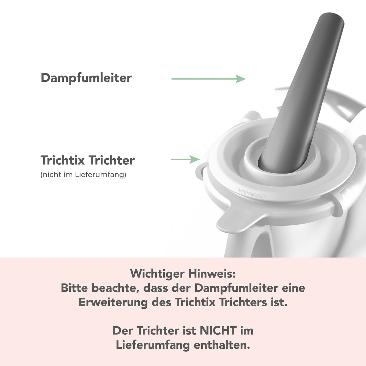 [Erweiterung] Trichtix® Dampfumleiter | passend nur für Trichtix