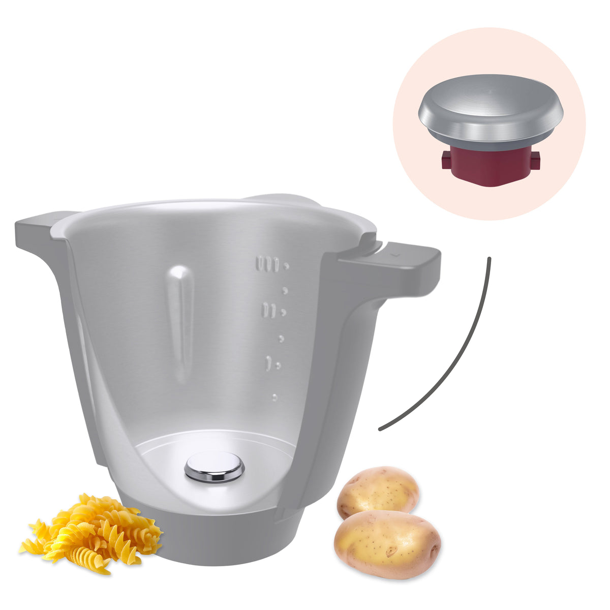 WunderCap® für Monsieur Cuisine Connect, Trend, Smart, Edition Plus & Compact