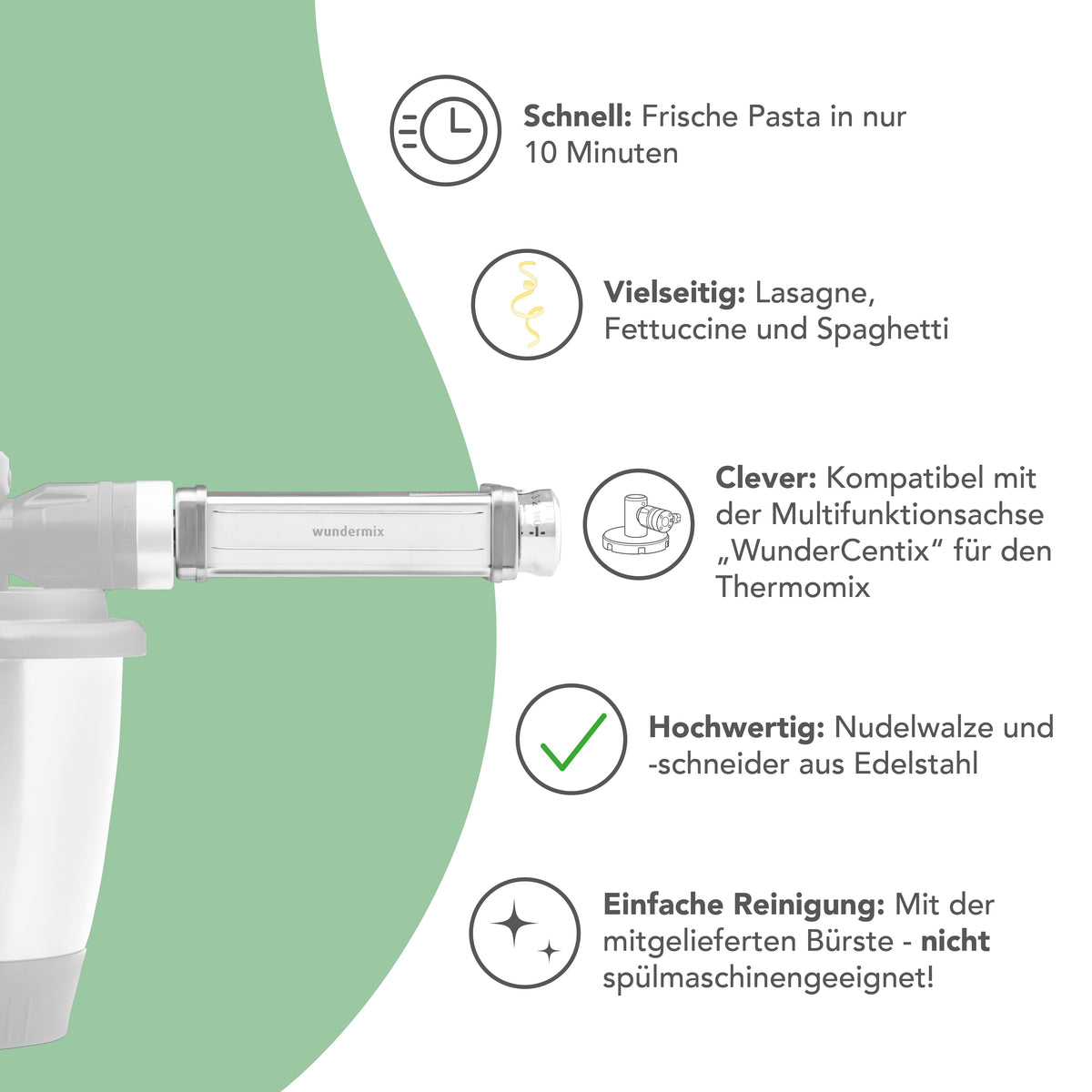 WunderCentix® | Starter-Set "Pasta" für TM6, TM5