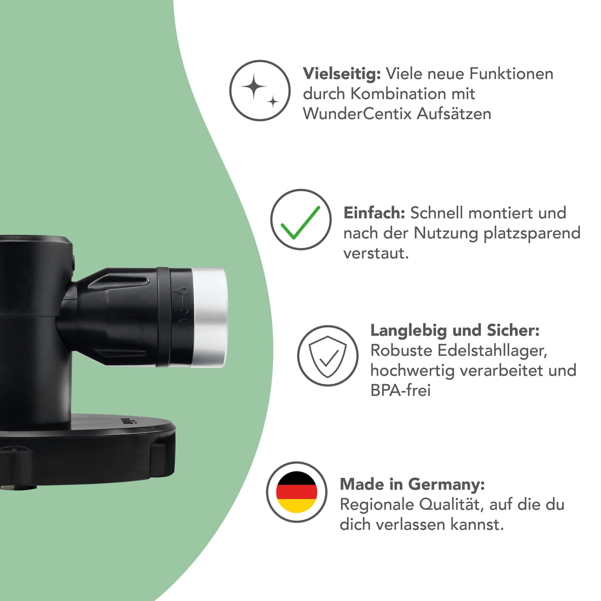 WunderCentix® | Multifunktionsachse für Thermomix TM6, TM5