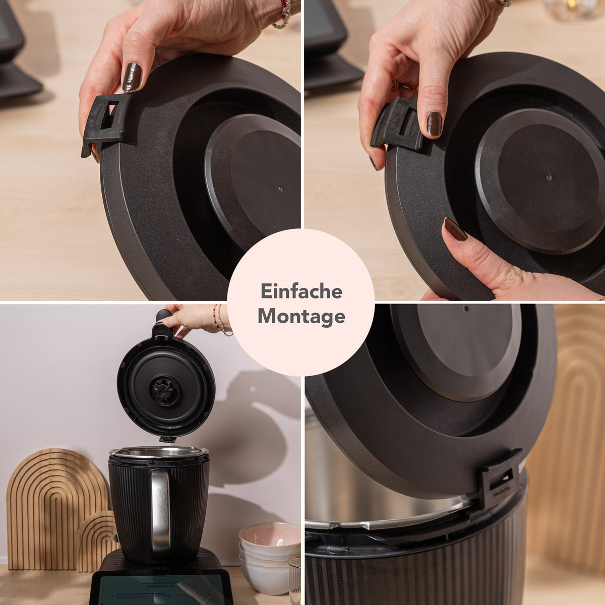 WunderClip® Deckelhalter für den Thermomix TM7