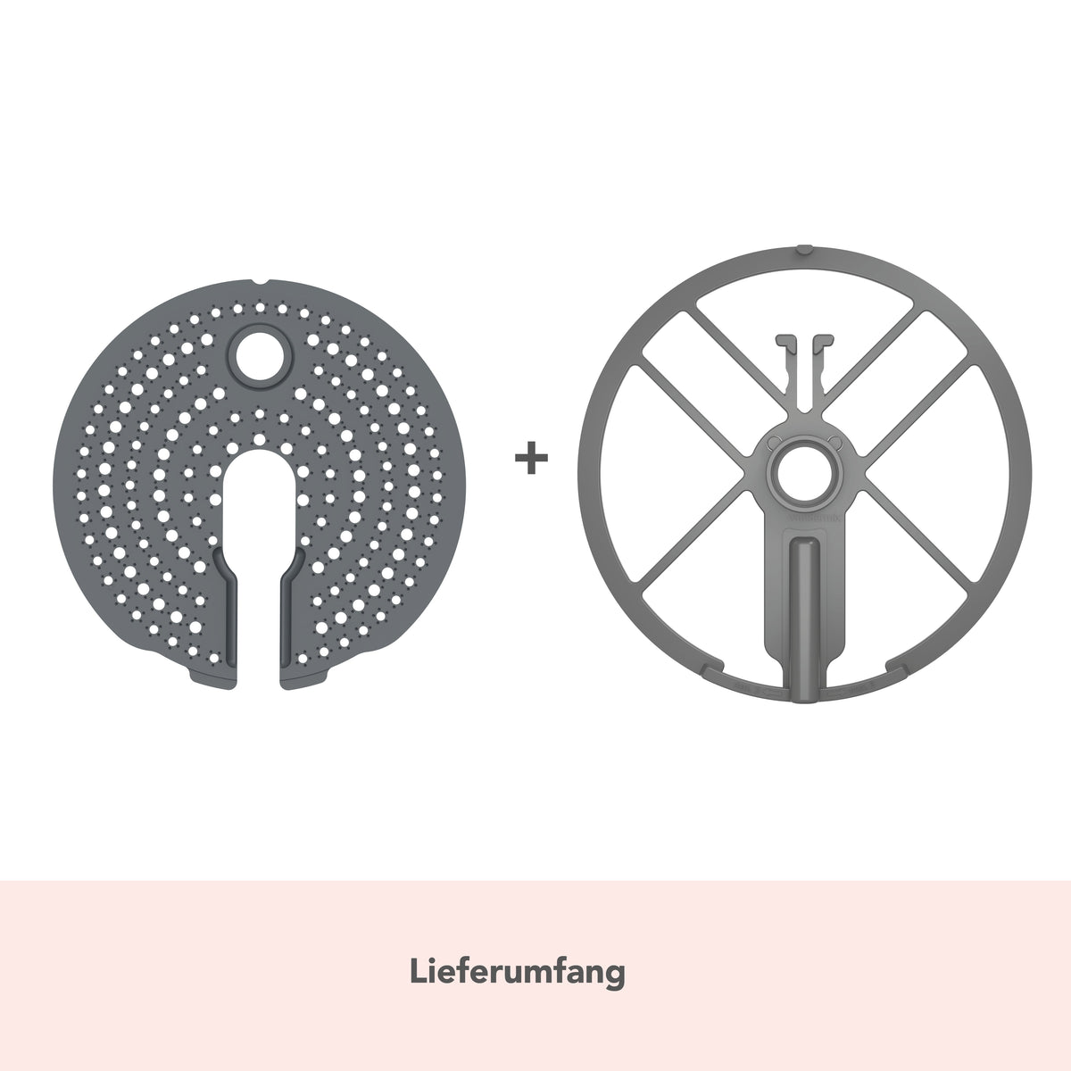 WunderPeeler® (mit Träger) | Kartoffelschäler-Aufsatz für Thermomix TM7, TM6, TM5, TM31