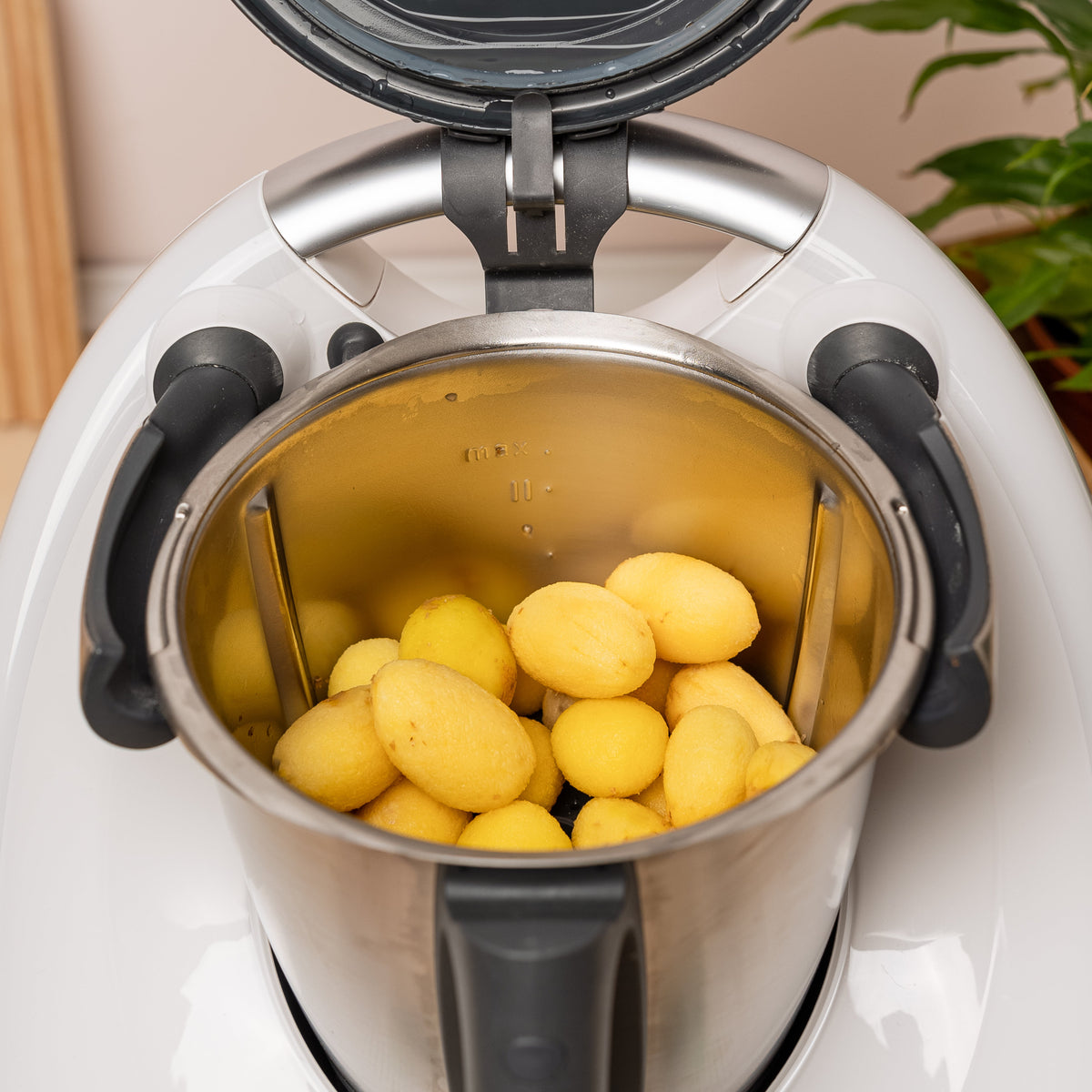 WunderPeeler® (mit Träger) | Kartoffelschäler-Aufsatz für Thermomix TM7, TM6, TM5, TM31