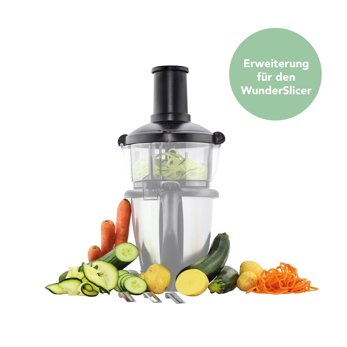 [Erweiterung] WunderZoodler® | Spiralschneider für WunderSlicer