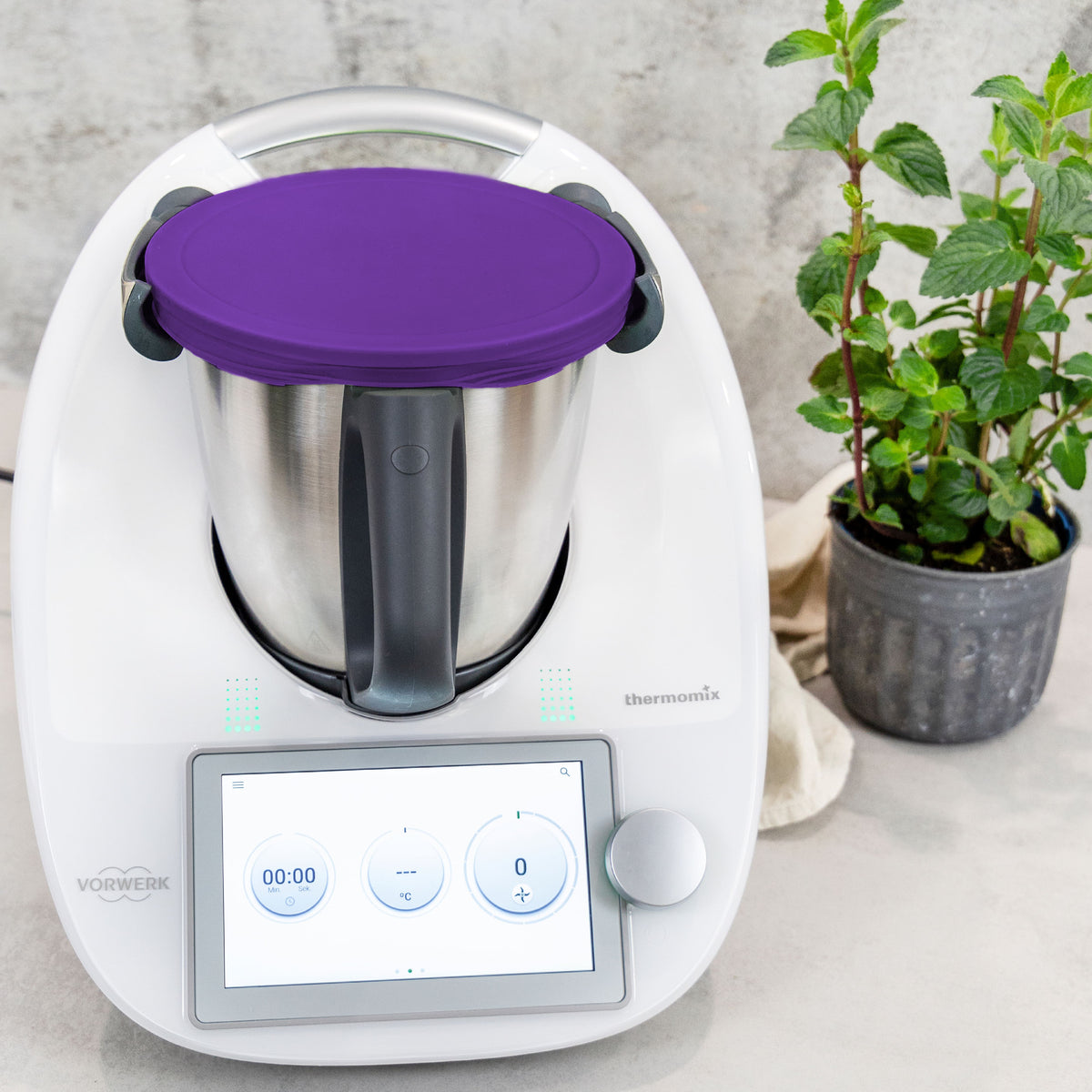 WunderLid® | Silikondeckel für Thermomix-Mixtopf  TM7, TM6, TM5, TM31