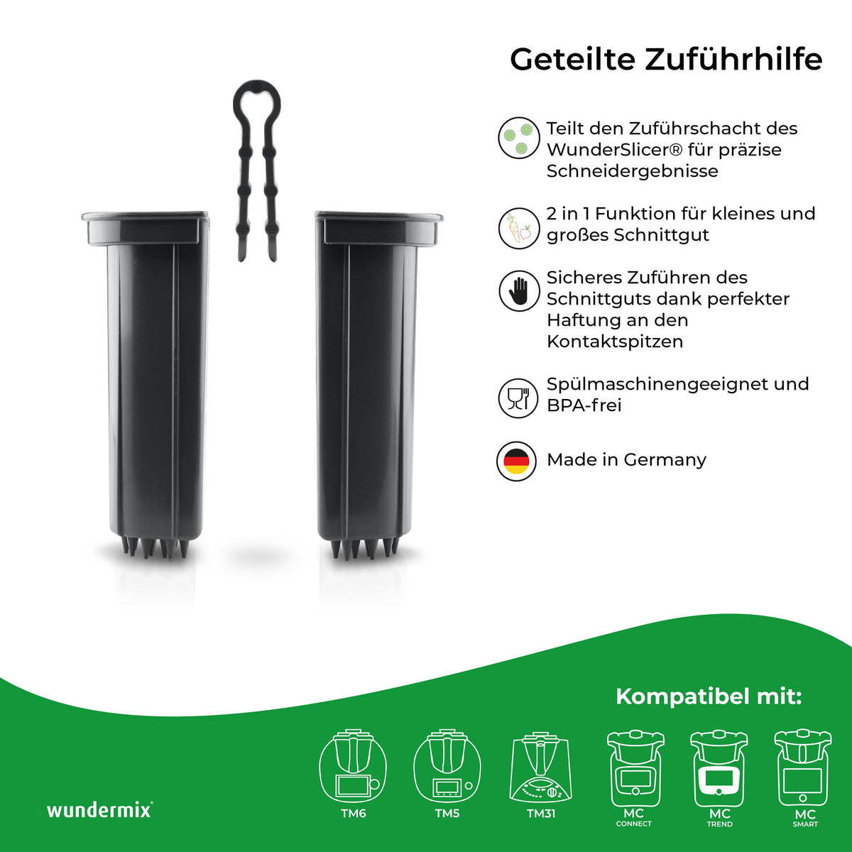 [Ersatzteile] Geteilte Zuführhilfe für WunderSlicer