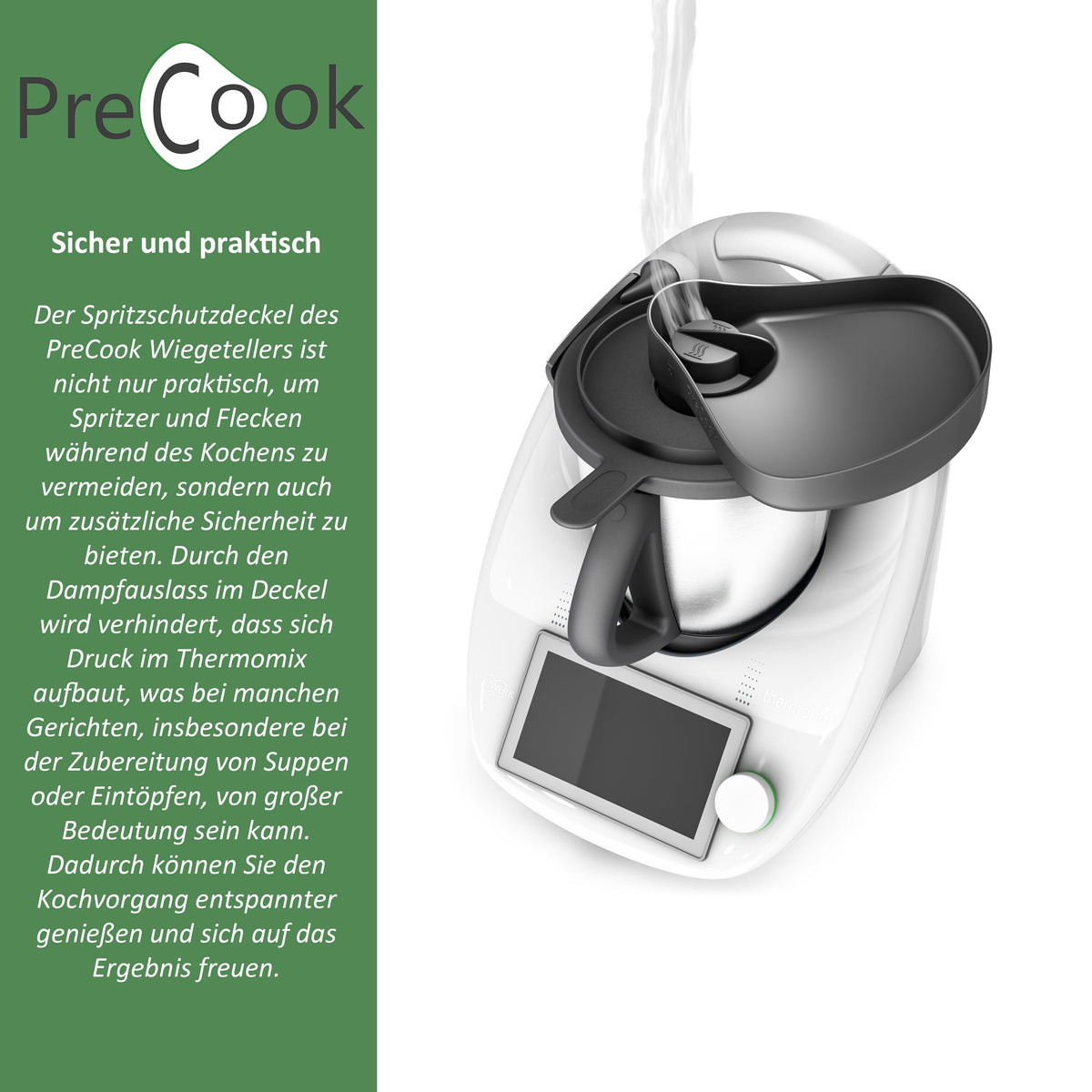 Mixle® PreCook | Deckelerweiterung für TM6, TM5, TM31